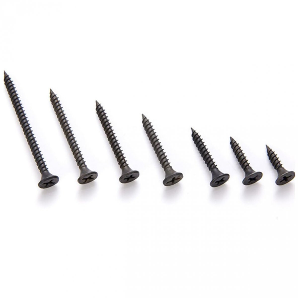 Gatuida 282pcs Screws Kits Hex Head Metal Screw Siding Nails High Strength