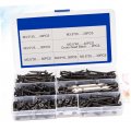Gatuida 282pcs Screws Kits Hex Head Metal Screw Siding Nails High Strength