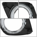 Fog Lamp Model Fog Cover To1039129 Bumper Insert Compatible With Toyota Rav4 Base Sport 2009-2012 Passenger Right Side Matte