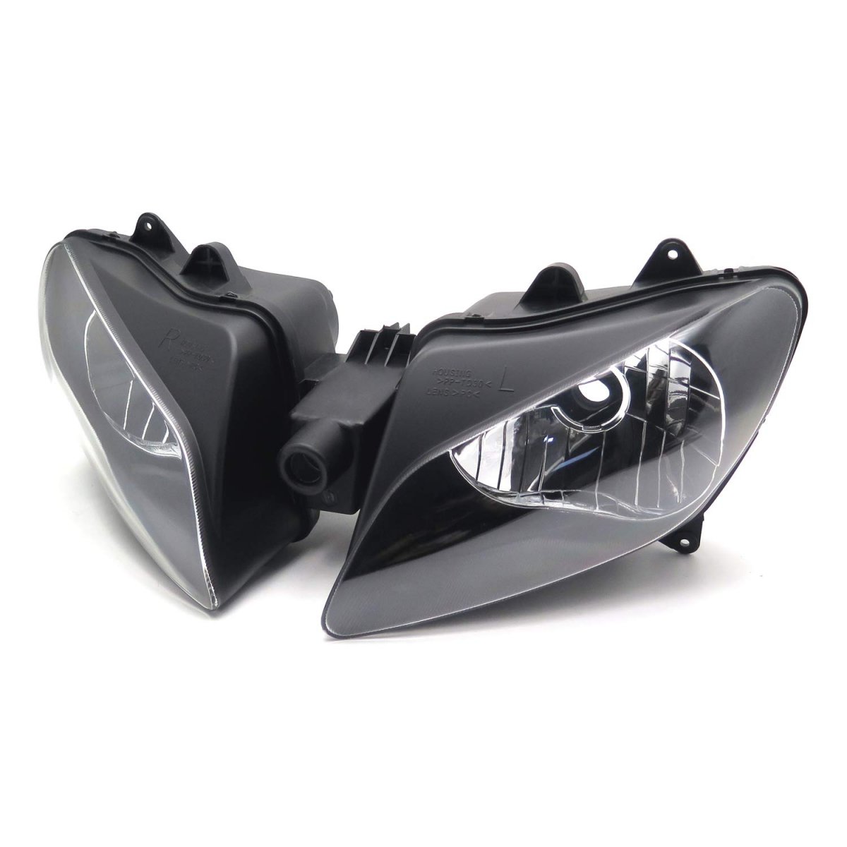 Httmt- New Aftermarket Headlight Head Light Lamp Assembly For R1 2000-2001 P N Cfp-1335-5-bk