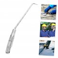 Doitool 2pcs Steel Bar Hook Tools Tie Wire Metal Twisting Fence Concrete Curbing Tool Curved Hooks Rebar Stainless Accessories