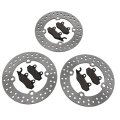2011 Can-am Commander 800 Xti Front And Rear Brake Rotors Pads