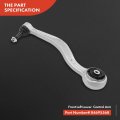 A-premium Front Left Lower Control Arm With Ball Joint Bushing Compatible Cadillac Ats 2013-2019 Ct4 2020-2022 Rwd Only Replace