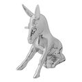 Grand General 48161 Chrome Novelty Donkey Hood Ornament 