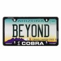 Ipick Image Made For Ford Mustang Cobra Black Real Carbon Fiber 50 States License Plate Frame