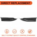 Ecotric Rear Bumper Lip Compatible With 2016-2017 Accord 4 Door Sedan Diffuser Spoiler Splitter Valance Underbody Pair Carbon