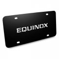 Ipick Image Made For Chevrolet Equinox 3d Nameplate Black Stainless Steel License Plate