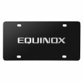 Ipick Image Made For Chevrolet Equinox 3d Nameplate Black Stainless Steel License Plate