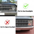 Kyyet Pair Clear Lens Park Signal Lights Compatible With 1983-1988 Chevy Blazer Gmc Pickup Truck Driver And Passenger Side W