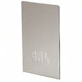C R Laurence B6secbs Crl Brushed Stainless Grade 304 End Caps For B6s Series Square Base Shoe 