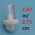 Tuzliufi Fuel Primer Button Bulb Compatible With Mercury Force Outboard Motor F681046 5 7 9 15 25 Hp 1988 1989 1990 1991 1992