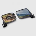 Wider Folding Side Mirrors For 2016-2023 Polaris General Xp 1000 A Utv Pro Adjustable Convex Rear View Mirror 4  Accessories 