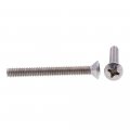 Prime-line Machine Screws Oval Head Phillips Drive 12-24 X 2 In Grade 18-8 25 Pack