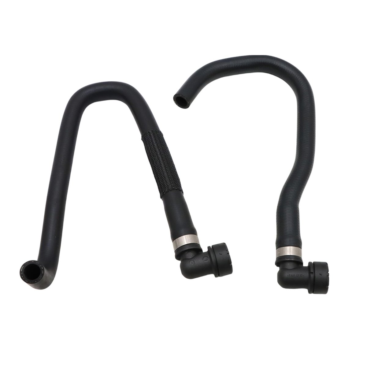 Secos 2pcs Inlet And Outlet Hvac Heater Hose For Volvo S60 V70 Xc70 S80 ...