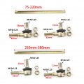 Liru Motorcycle M1018cm Bolt Tie Rod Ball Joiner Steering Shaft Assembly For 50cc 70cc 110cc Quad Dirt Bike Atv Go Kart Dune