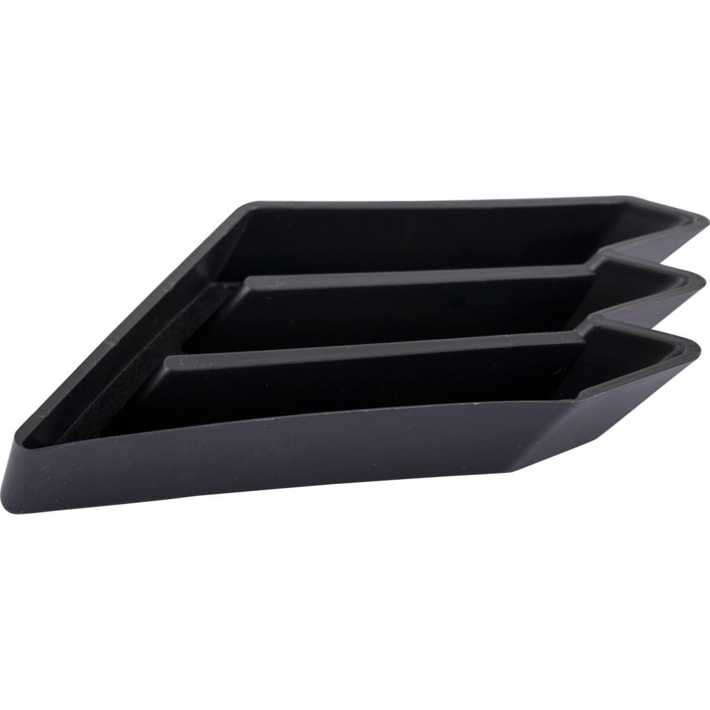 Chevy Camaro 2019 2024 Grille Air Deflector Driver Side Ls And Lt Models Textured Black Plastic Replacement For Gm1038268