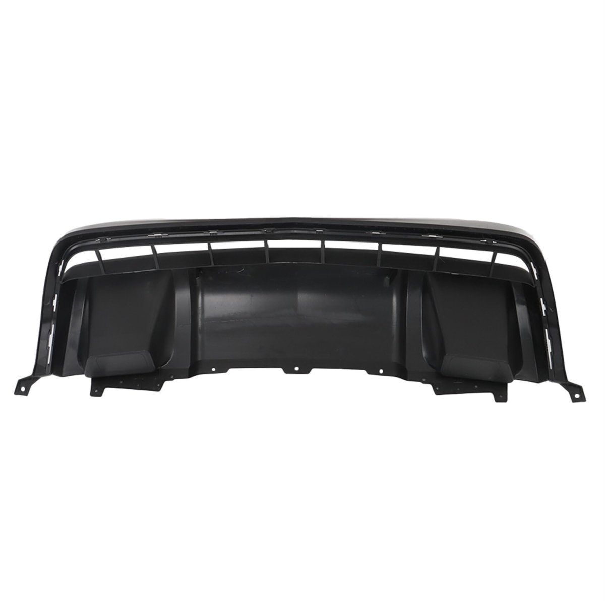 Black Front Bumper Lower Skid Plate Without Tow Hook Holes For 2015 2020 Colorado Plastic Replacement Part Gm1095206 22891697