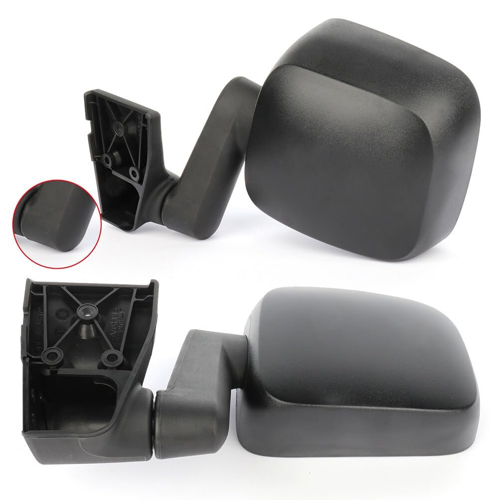 Towing Mirrors Fit For 2003-2006 Jeep Wrangler Tj 55395061ad 55395060ad Left And Right Side