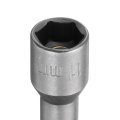 Fixinus 11mm Quick-change Nut Driver Magnetic 1 4 Hex Socket Bit Metric Impact Drill 65mm Length 