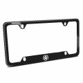 Ipick Image For Jeep Willys Star Logo Black Real 3k Carbon Fiber 50 States 4 Holes License Plate Frame