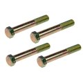 Hex Bolts M4 0 7 Callout Size 10 9 Bolt Grade Steel Zinc Plated Natural Finish Medium Thread Head 16mm Length Pack Of 4 