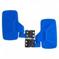 Niche Utv Side View Mirror Set With 1 75 2 Roll Bar Cage For Polaris Rzr Kawasaki Teryx Mule Pioneer Yamaha Rhino Blue