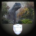 Gotham Decor T Rex In The Mist Decorative Night Light 