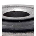 Front Shock Absorber Bushing For Gmc Savana 2500 2003 To 2010 Steel Rubber 0 58 Inner Diameter 1 61 In Outer Black Gray