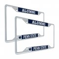 Penn State University Metal License Plate Frame For Front Or Back Of Car Officially Licensed Alumni 2-pack 