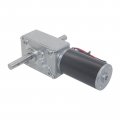 High Torque Gear Motor 5840-31zy Turbo Worm With Metal Gears 100mm Dual-axis Small Engine Models Slow Rotating Electric
