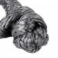 Set Of 4pcsblack 1 2 Soft Shackle Rope Synthetic With Protective Sleeve 38 000lbs Max Breaking Wll 15 000 Lbs 7 5 Tons