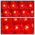 Acanii For 1997-2003 Pontiac Grand Prix Black Led Tail Lights Brake Lamps Pair Driver Passenger Side Replacement