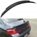 Ocpty Carbon Fiber Rear Spoiler Wing Compatible With 2009-2013 For Infiniti G37 2-door
