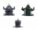 Front Rear Engine Motor Mounts 3 Pcs Replacement Parts For Acura Tl Manual Transmission 2004-2008 