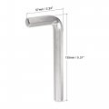 Uxcell 1 2 Hex Key Wrench L Shaped Cr-v Repairing Tool
