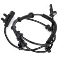 4pcs Abs Wheel Speed Sensor Set Front And Rear For Dodge Durango 2011 2012 2014 2015 Jeep Grand Cherokee 2016 Als2059 Als2064