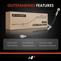 A-premium Rear Passenger Side Brake Hydraulic Hose Compatible With Select Honda Models S2000 2000 2001 2002 2003 2004 2005