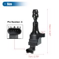 Ignition Coil For Buick Lacrosse L4 2 4l010-2016 Regal 2 2011-2017 12578224 Plastic Metal Black