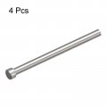 Uxcell Straight Ejector Pins 10mm 25 64 Dia 65mn Steel Round Tip Punch 150mm 6 Long For Mechanical Maintenance 4pcs