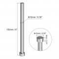 Uxcell Straight Ejector Pins 10mm 25 64 Dia 65mn Steel Round Tip Punch 150mm 6 Long For Mechanical Maintenance 4pcs