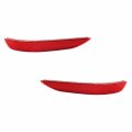 Chevy Equinox 2018 2019 2020 2021 Bumper Reflector Driver And Passenger Side Pair Rear Capa Certified Replacement For Gm1184117 