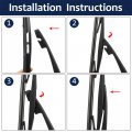 X Autohaux Rear Windshield Wiper Blade Arm Set For Honda Crv 2017-2023 Acura Rdx 2019-2023