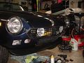 Fiat 124 Spider Coupe Bumper Grille Driving Lamps Kit