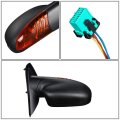 Gm1321351 Oe Style Powered Heated Turn Signal Passenger Right Side View Door Mirror Compatible With Rainier Envoy Bravada 02-08