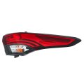 Tail Light Assembly Replacement For Highlander 2020 2021 2022 Passenger Side Right Rh Chrome Housing Red Lens Replaces 
