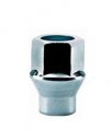 White Knight 7806-14 Chrome M12 X 1 25 Open-end Et Bulge Lug Nut 4 Pack 