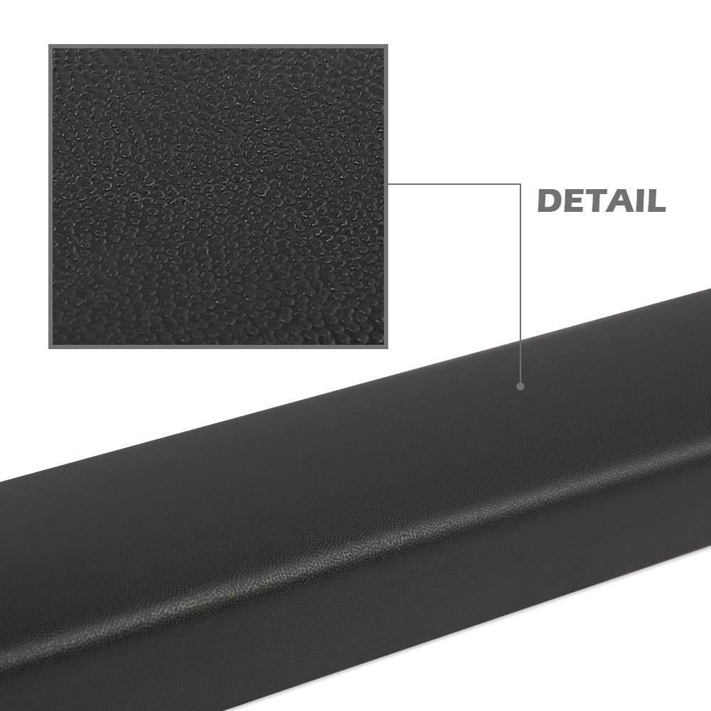 Tailgate Molding Cap Spoiler Top Protector Cover For Ford F150 2004-2008 Styleside And Lincoln Mark Lt 2006-2008 Black Abs