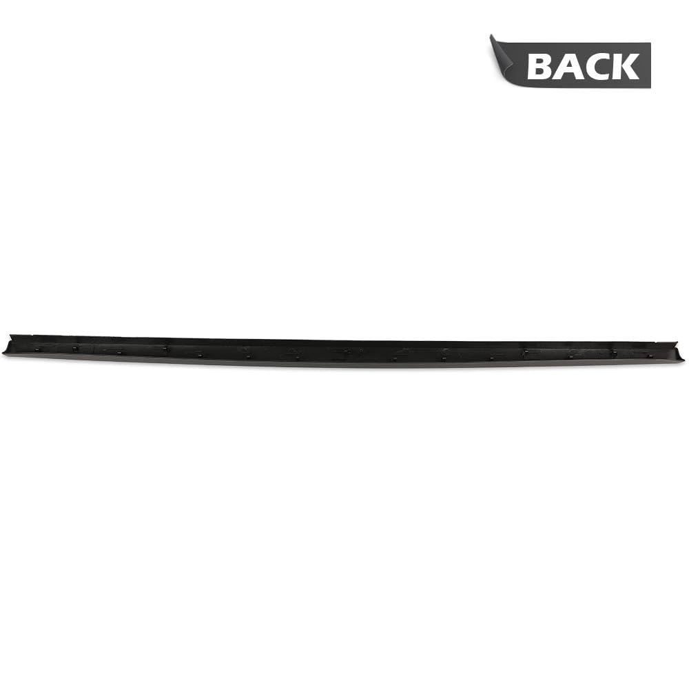 Tailgate Molding Cap Spoiler Top Protector Cover For Ford F150 2004-2008 Styleside And Lincoln Mark Lt 2006-2008 Black Abs