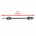 Caltric Rear Wheel Hub Cv Joint Axle With Bearing Compatible Polaris Rzr Xp 900 2011 2012 2013