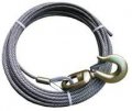 Ba Products Secure Tow Scc-3750-swh Winch Cable 8 X 50 Eips Iwrc Steel Core With 3 Ton Swivel Hook For Rollback Wrecker Car 